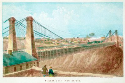 Puente de hierro fundido de Niagara, Nueva York, EE.UU. de Unbekannt