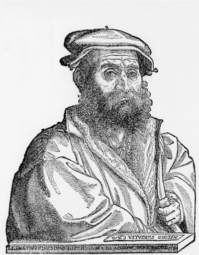 Niccolo Tartaglia, matemático y mecánico italiano de Unbekannt