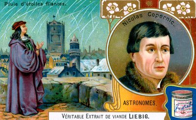 Nicolás Copérnico, astrónomo y matemático polaco de Unbekannt