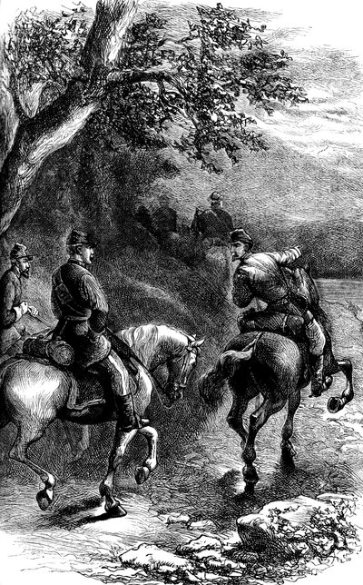 Marcha nocturna en Harpers Ferry, Virginia de Unbekannt