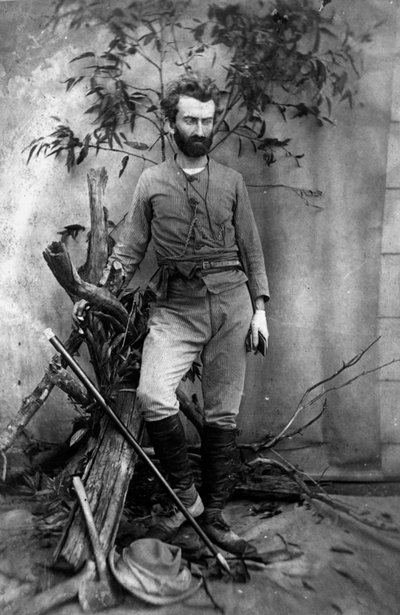 Nikolai Nikolaevich Miklukho-Maklai, antropólogo ruso, Queensland, Australia, c1880 de Unbekannt