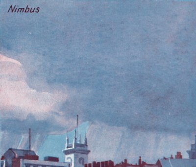 Nimbus - Una Docena de las Principales Formas de Nubes en el Cielo, 1935 de Unbekannt