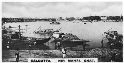 Nir Mahal Ghat, Calcuta, India de Unbekannt