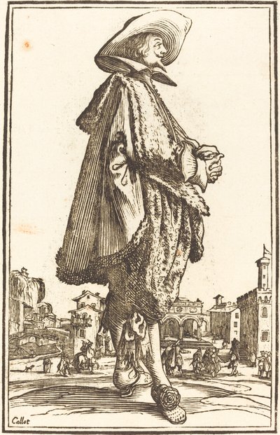 Hombre noble con manos juntas de Unbekannt