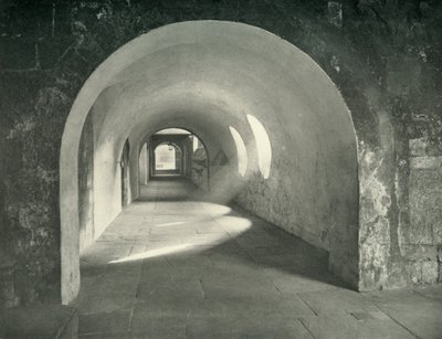 Arco normando en los claustros, Abadía de Westminster, 1908 de Unbekannt