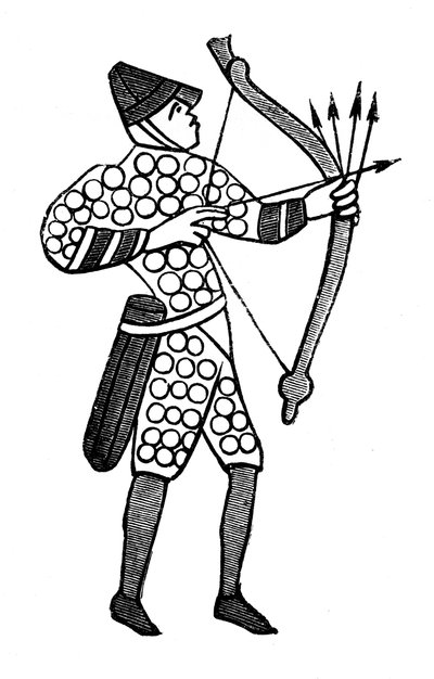 Arquero normando, Tapiz de Bayeux de Unbekannt