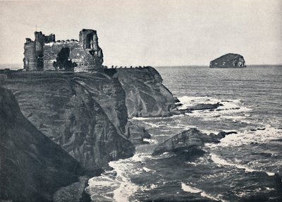 North Berwick - Castillo de Tantallon y Bass Rock, 1895 de Unbekannt