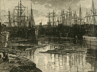 Muelle Norte, Swansea, 1898 de Unbekannt