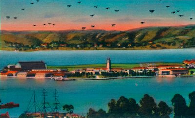 Isla Norte. Estación Aérea Naval de EE. UU. San Diego, California, c1941 de Unbekannt