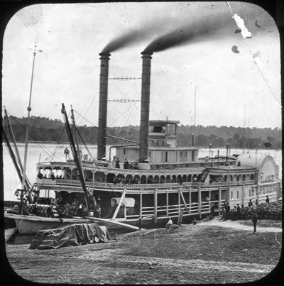 Vapor de paletas de la Northern Line Packet Company, Lago Superior, EE.UU., c1870s de Unbekannt