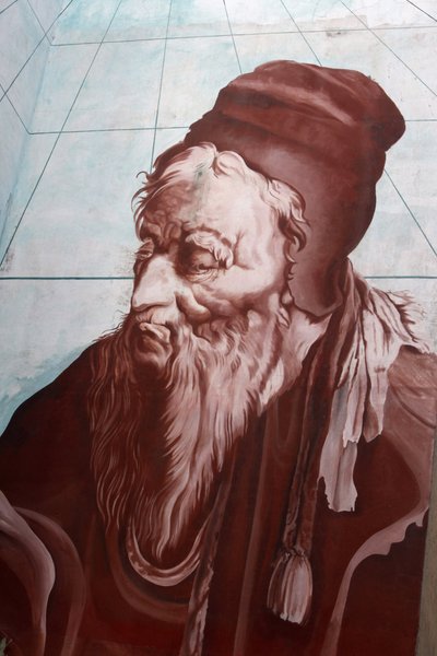 Pintura mural de Nostradamus en Salon-de-Provence, Salon de Provence, Francia de Unbekannt