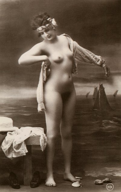 Desnudo, finales del siglo XIX o principios del siglo XX de Unbekannt