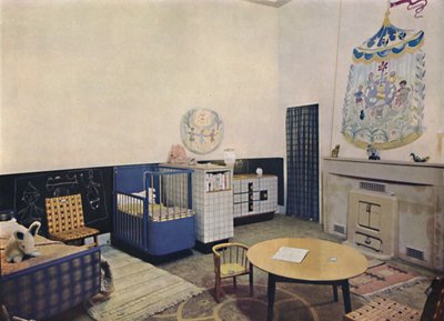 Guardería diseñada por Esmé Gordon, A.R.I.B.A., A.R.I.A.S., c1945 de Unbekannt