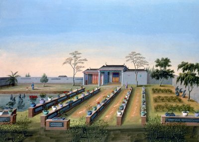 Jardín de infancia, China, c1820-1840 de Unbekannt
