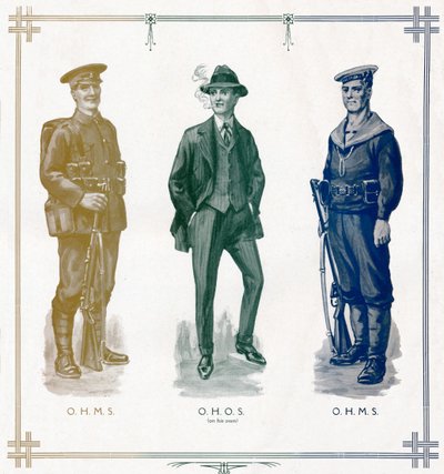 O.H.M.S, O.H.O.S. por su cuenta, O.H.M.S., 1916 de Unbekannt