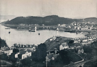 Oban - La ciudad y la bahía, 1895 de Unbekannt