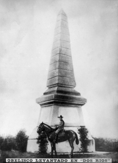 Obelisco de Dos Ríos, 1895, años 1920 de Unbekannt