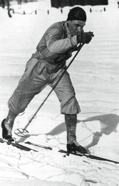 Oddbjorn Hagen, esquiador de fondo noruego, Juegos Olímpicos de Invierno, Garmisch-Partenkirchen, 1936 de Unbekannt