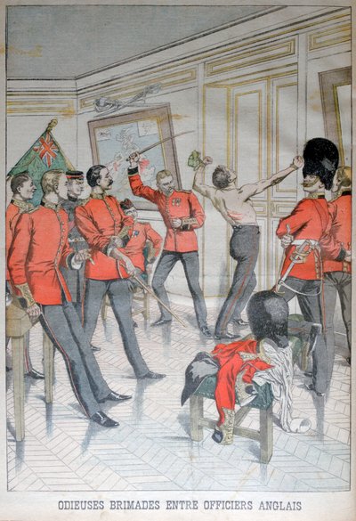 Comportamiento odioso entre oficiales ingleses, 1903 de Unbekannt