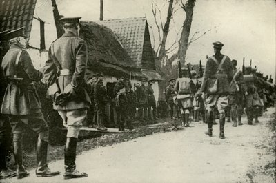 Hacia las trincheras, 1919 de Unbekannt