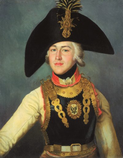 Oficial del Regimiento de Caballería de la Guardia de Vida, 1797-1799 de Unbekannt