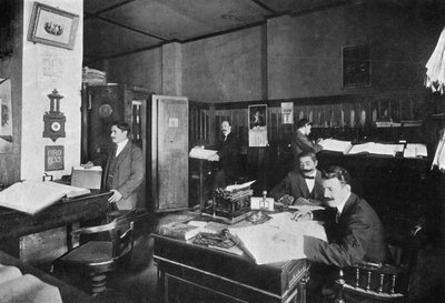 Oficinas de Pérez y Sanjurio, importadores y exportadores, Asunción, Paraguay, 1911 de Unbekannt