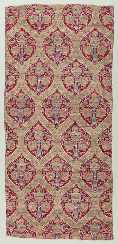 Enrejado ojival con diseño horizontal, 1600-1650 de Unbekannt