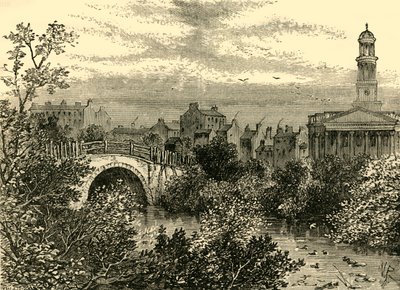 Puente Viejo sobre el Lago, Regents Park, en 1847, c1876 de Unbekannt