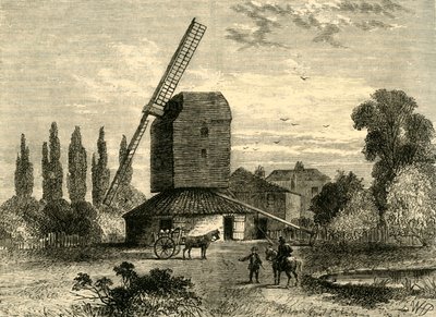 Viejo Molino de Camberwell, c1878 de Unbekannt