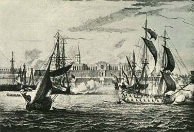 Viejo Fuerte William, desde el río 1736, 1925 de Unbekannt