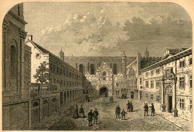 Antigua fachada del Guildhall de Unbekannt