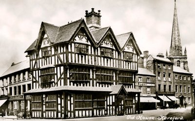 Casa antigua, Hereford, Herefordshire, principios del siglo XX de Unbekannt