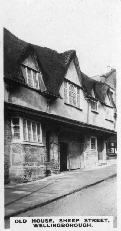 Casa antigua, Sheep Street, Wellingborough, Northamptonshire, años 1920 de Unbekannt