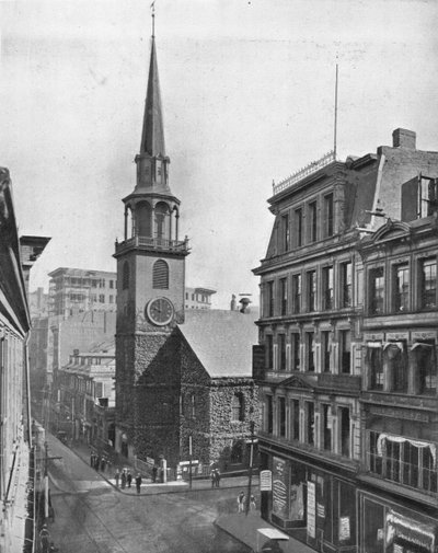 Iglesia Vieja del Sur, Boston, EE.UU., c. 1900 de Unbekannt