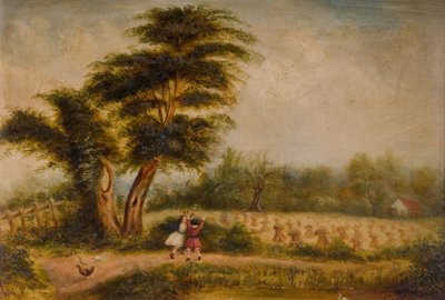 Árbol viejo en Alum Rock, 1840-1860. Alum Rock, Birmingham de Unbekannt