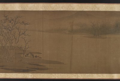 Árboles viejos y cuervos fríos, al estilo de Zhao Danian, dinastía Yuan o Ming, siglo XIV de Unbekannt