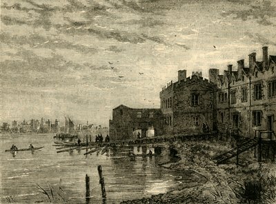 Viejas escaleras de Whitehall, 1881 de Unbekannt