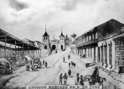 Antiguo mercado de Santiago de Cuba de Unbekannt