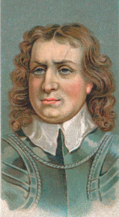 Oliver Cromwell, 1599-1658 líder militar y político inglés, 1924 de Unbekannt