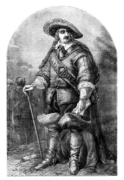 Oliver Cromwell 1599-1658, siglo XVIII c1902 de Unbekannt