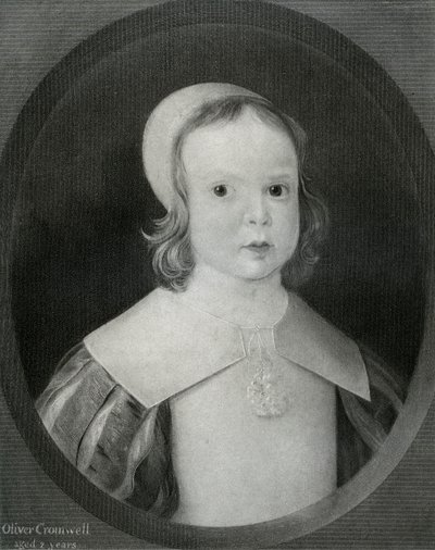 Oliver Cromwell a los dos años, 1601, 1899 de Unbekannt