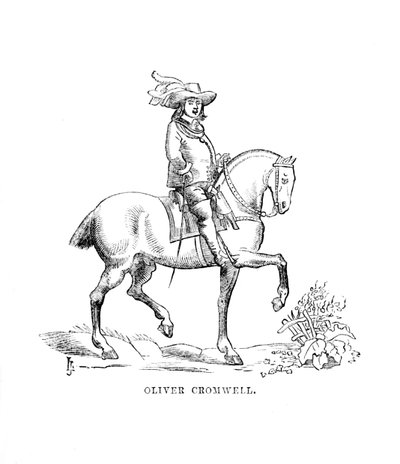 Oliver Cromwell, c. 1870 de Unbekannt