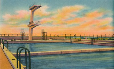 Piscina olímpica, Barranquilla, c. 1940s de Unbekannt