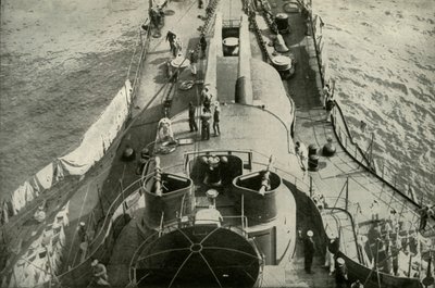 A Bordo de un Acorazado Francés, 1919 de Unbekannt