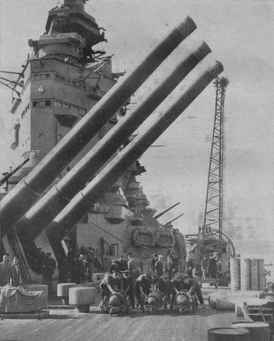 A bordo del H.M.S. Nelson, miembros de la división sudafricana del RNVR, 1941 de Unbekannt