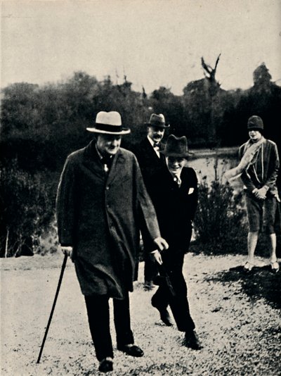 De vacaciones con su hijo en Italia, 1920s, 1945 de Unbekannt