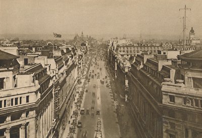 En el Techo de Bush House, Mirando Desde Kingsway Hacia Las Alturas del Norte, c. 1935 de Unbekannt