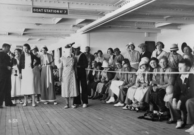 A bordo del RMS Atlantis de Unbekannt