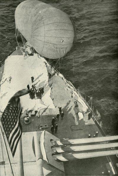 En la pista del submarino, 1919 de Unbekannt