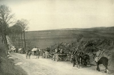 En camino a las trincheras de Unbekannt